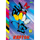 Набор цветного картона "Hatber Eco", 10л, 10цв, А4, на клею, серия "Бабочки"