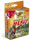 Игра-мемо настольная "Hatber", 36 карточек, серия "Следы динозавров", в картонной упаковке