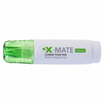 Корректирующая ручка "Hatber X-Mate", 10мл, металический наконечник