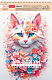 Альбом для рисования "Hatber", 24л, А4, перфорация на отрыв, на спирали, серия "Spring Cat"
