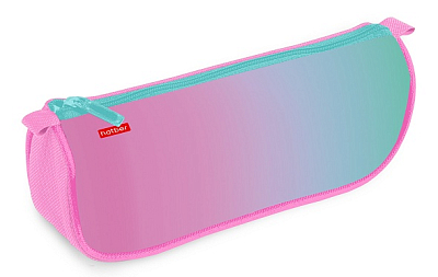 Пенал "Hatber", 200х95х50мм, мягкий, на молнии, серия "Будь ярким"