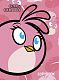 Бизнес-блокнот "Hatber", 80л, А6, клетка, твёрдый переплёт, серия "Angry Birds Stella"