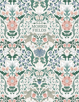 Тетрадь "Hatber", 160л, А5, клетка, на 4-х кольцах, ламинация, серия "Morris"