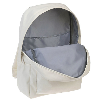 Рюкзак "Hatber", 45х31,5х15см, полиэстер, 1 отделение, 1 карман, серия "Favorite - Light Beige"