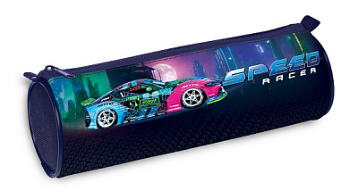 Пенал-тубус "Hatber", 210х70мм, на молнии, серия "City Racing"