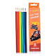 Карандаши "Hatber VK", 6 цветов, серия "Hot Wheels", в картонной упаковке