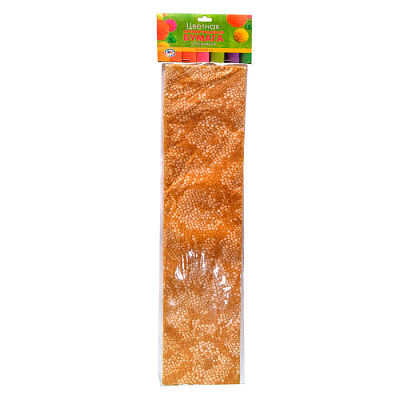 Бумага цветная крепированная "BG", 50x250см, с рисунком "Snake", в пакете